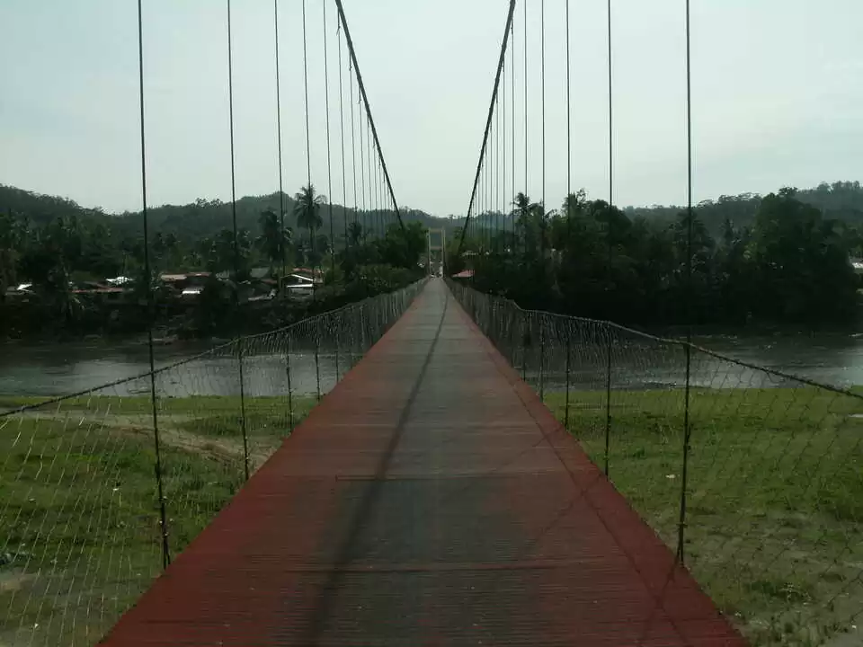 The bridge connecting Brgys. Tag-oyango and Poblacion in Sibagat, Agusan del Sur